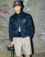 Brain Dead Equipment Tennis Zip Jacket - Black Mesh 4