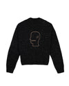 Logohead Alpaca Crewneck Sweater - Charcoal