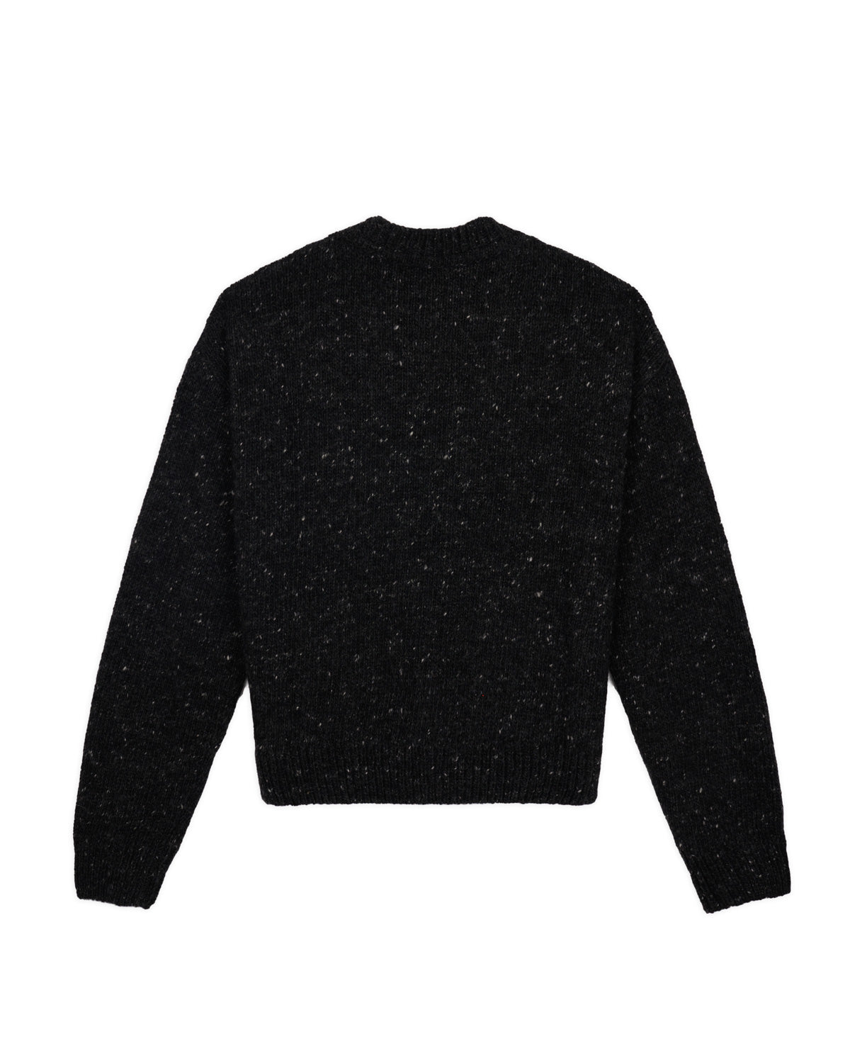 Logohead Alpaca Crewneck Sweater - Charcoal – Brain Dead