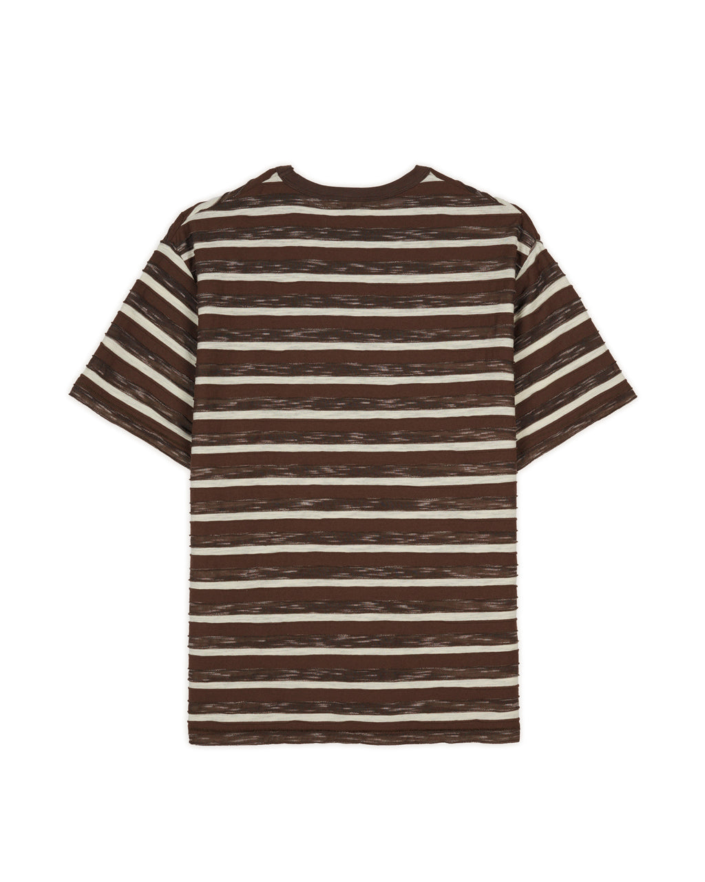 Casey Striped T-shirt - Coffee 2