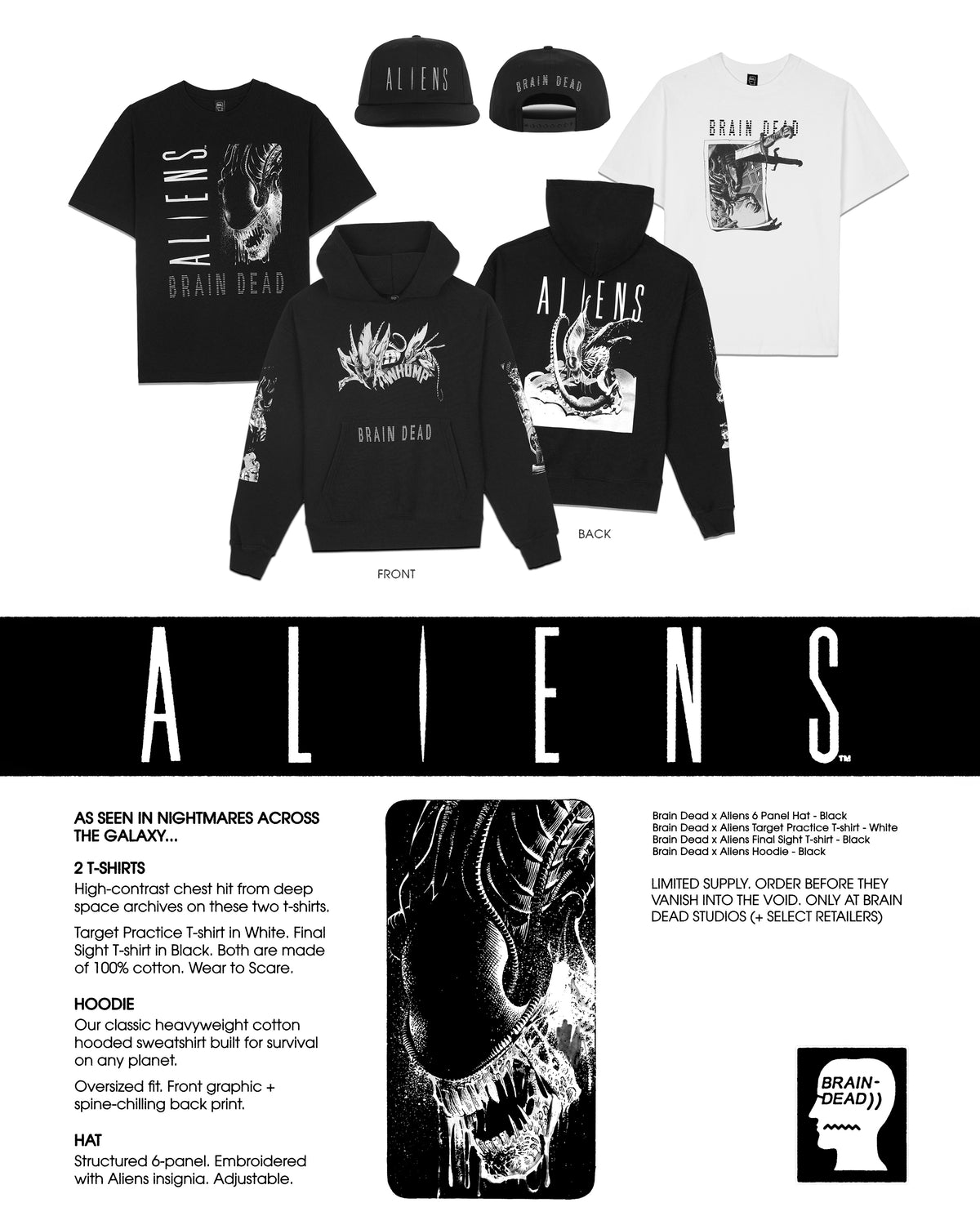 Brain Dead x Aliens