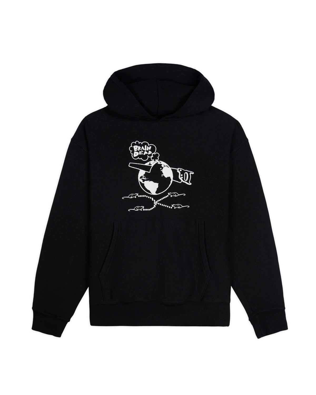 Radical Tension Hoodie - Black – Brain Dead