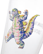 Brain Dead x Godzilla Fan Club Pint Glass - Clear 3