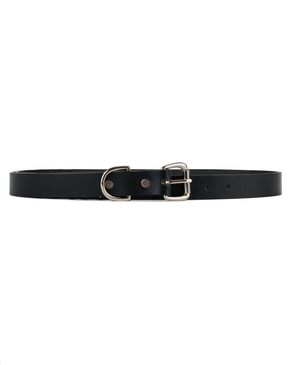 Brain Dead x Hollywood Trading Co Studded Skinny Belt - Black 3