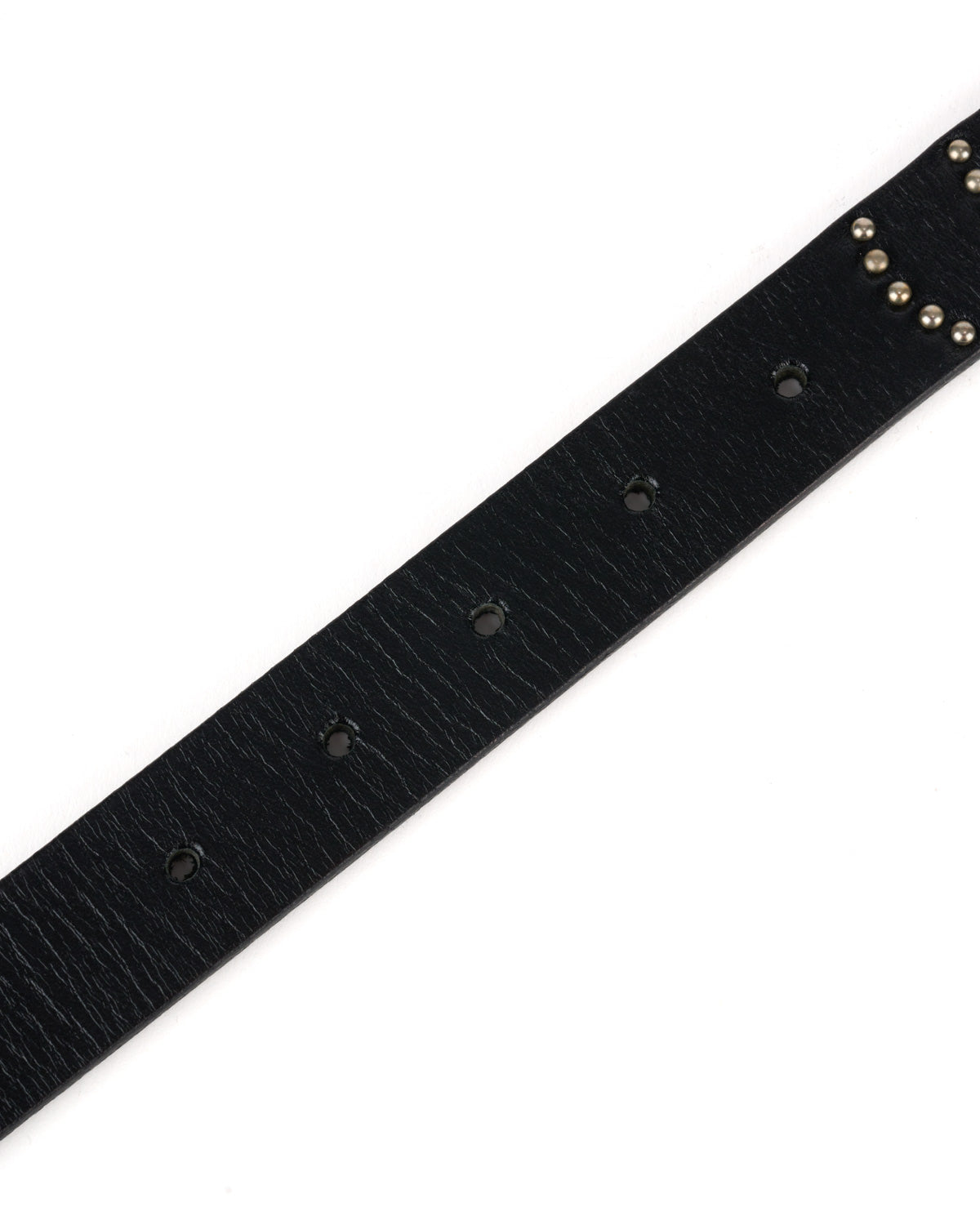 Brain Dead x Hollywood Trading Co Studded Skinny Belt - Black 5