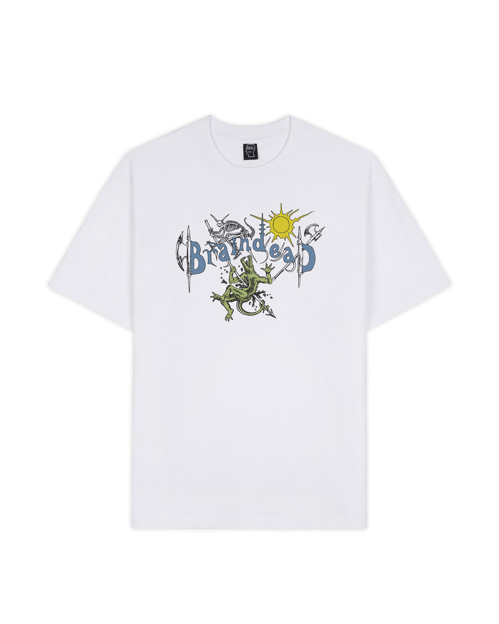 Lizard Man T-shirt - White