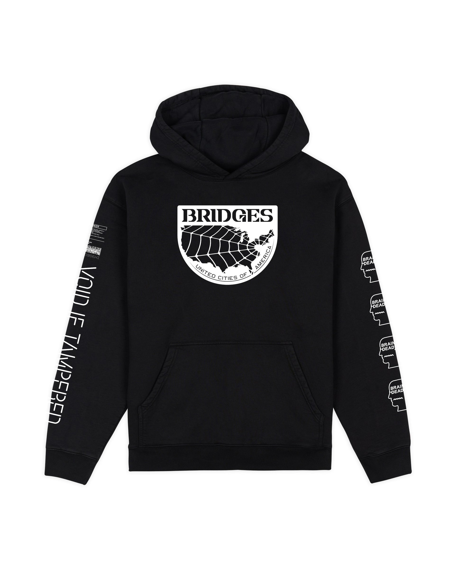 Brain Dead x Death Stranding Hoodie Black
