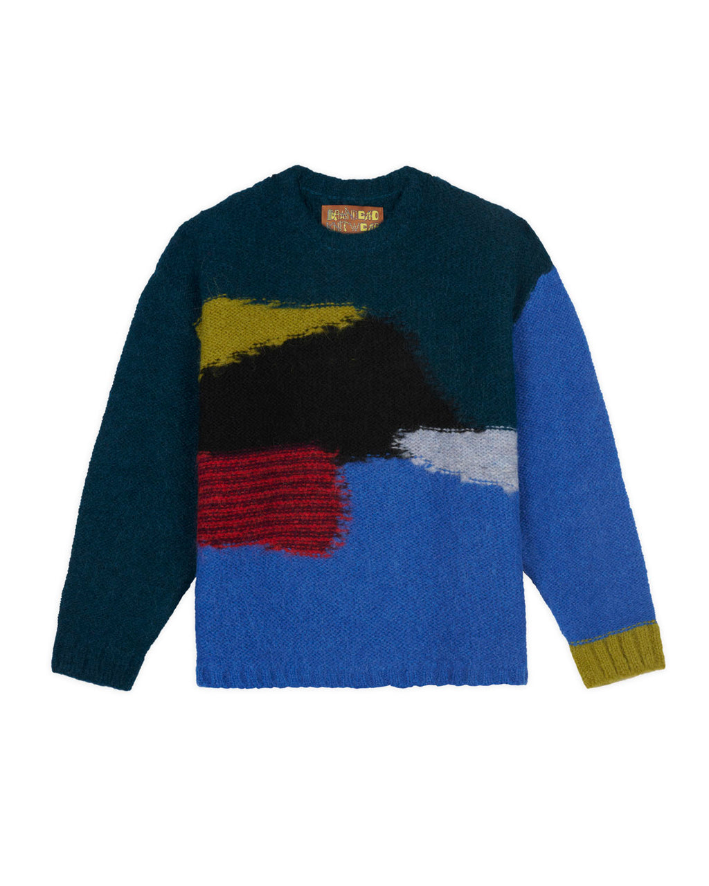 Boxy Knit Sweater - Blue