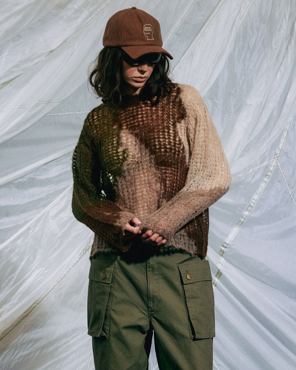 Organic Threadbare Sweater - Olive 8