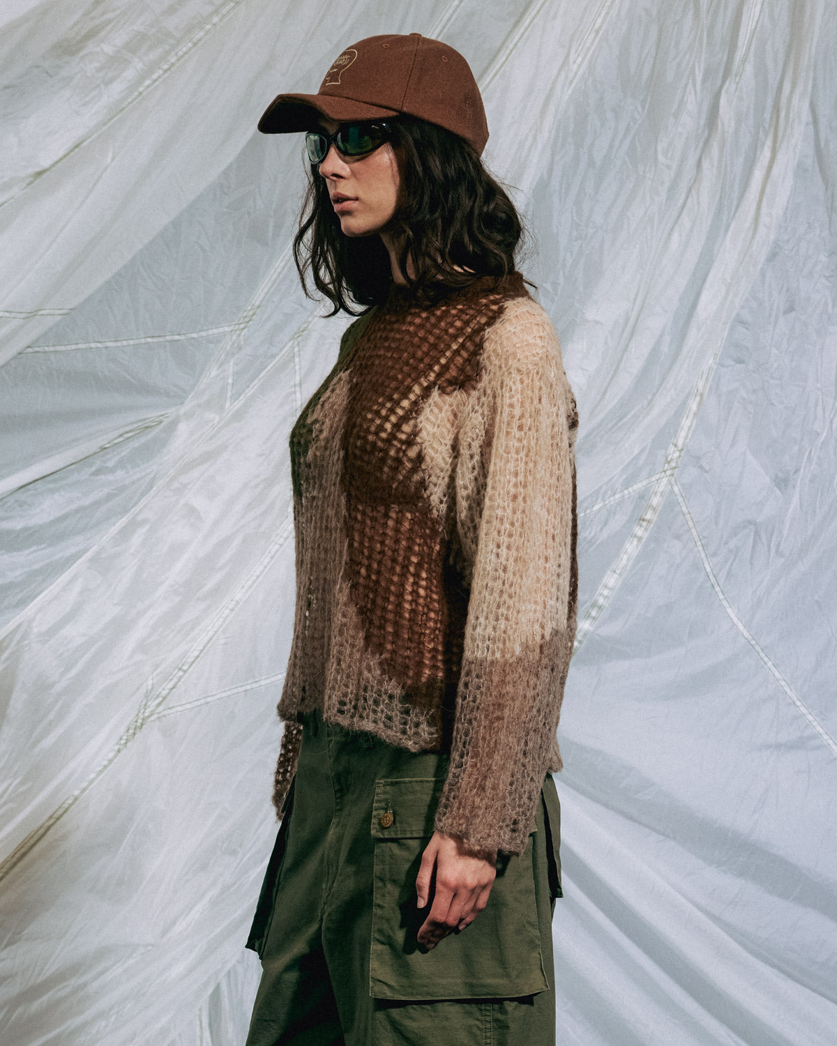 Organic Threadbare Sweater - Olive – Brain Dead