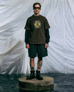 Yin Yang Run T-shirt - Brown 4