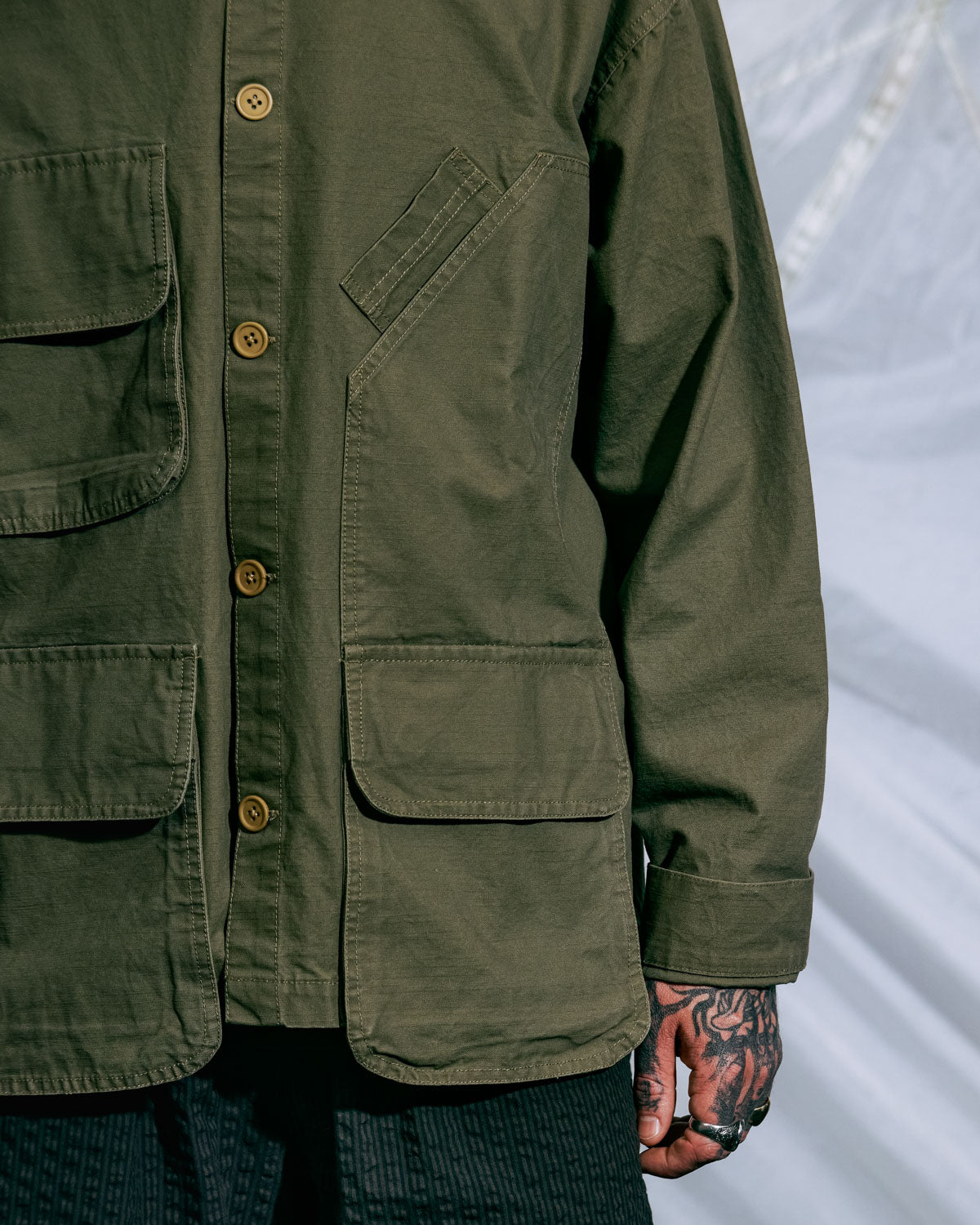 Military Shirt Jacket - Army 4