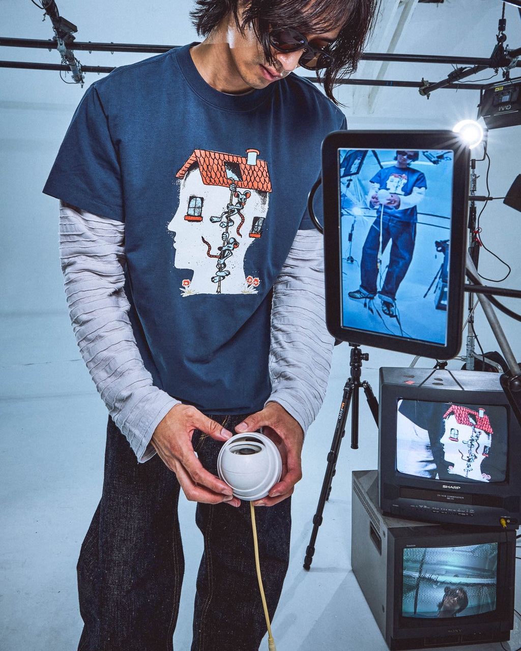 House Mouse T-shirt - Blue 2