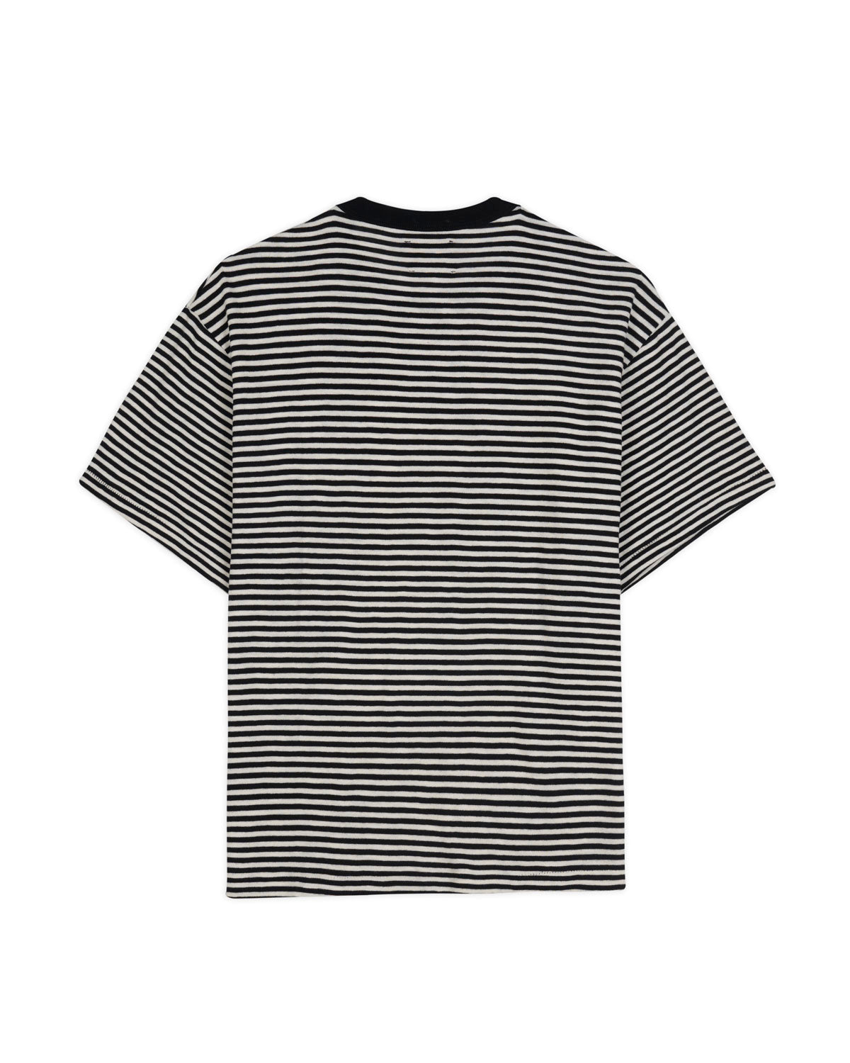 Brooks Brothers California Loose Knit Striped T-Shirt - Black