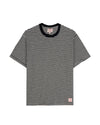 Brooks Brothers California Loose Knit Striped T-Shirt - Black