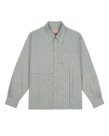 Brooks Brothers California Patchwork Oxford Button Up Shirt - Green