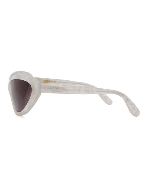 Bug Post Modern Primitive Eye Protection - Silver Pearl 2