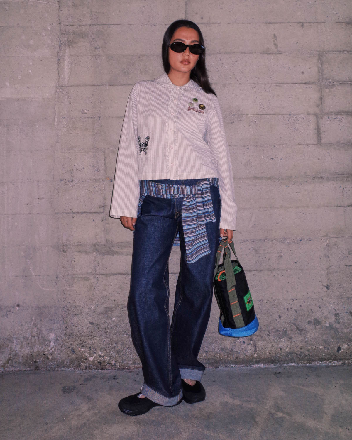 Bad Apple Button Up Shirt - Natural 7