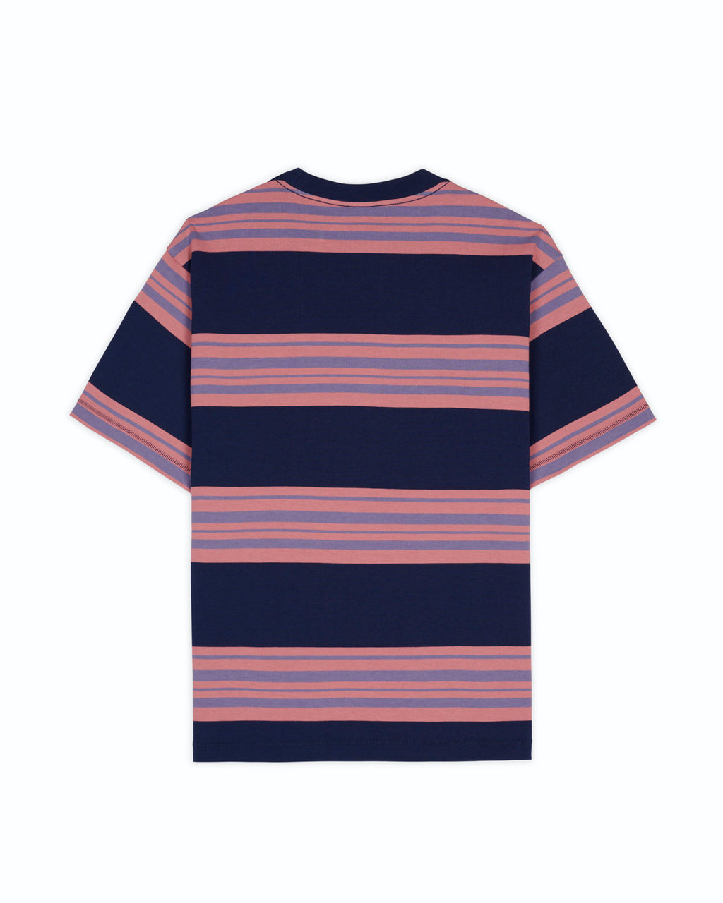 Baker Striped Pocket T-shirt - Navy 2