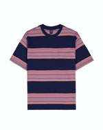 Baker Striped Pocket T-shirt - Navy 1