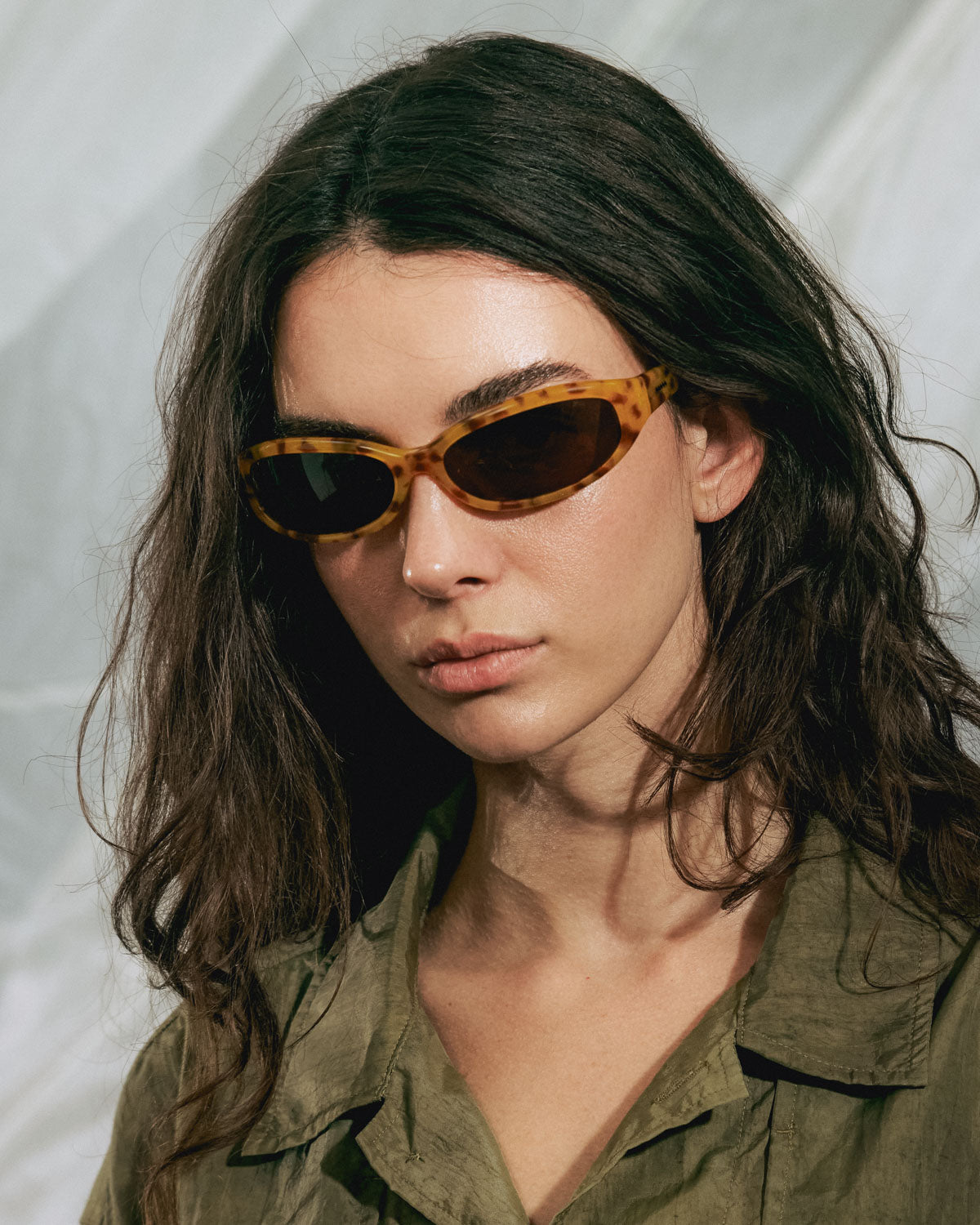 Bingo Post Modern Primitive Eye Protection - Amber Tortoise 2