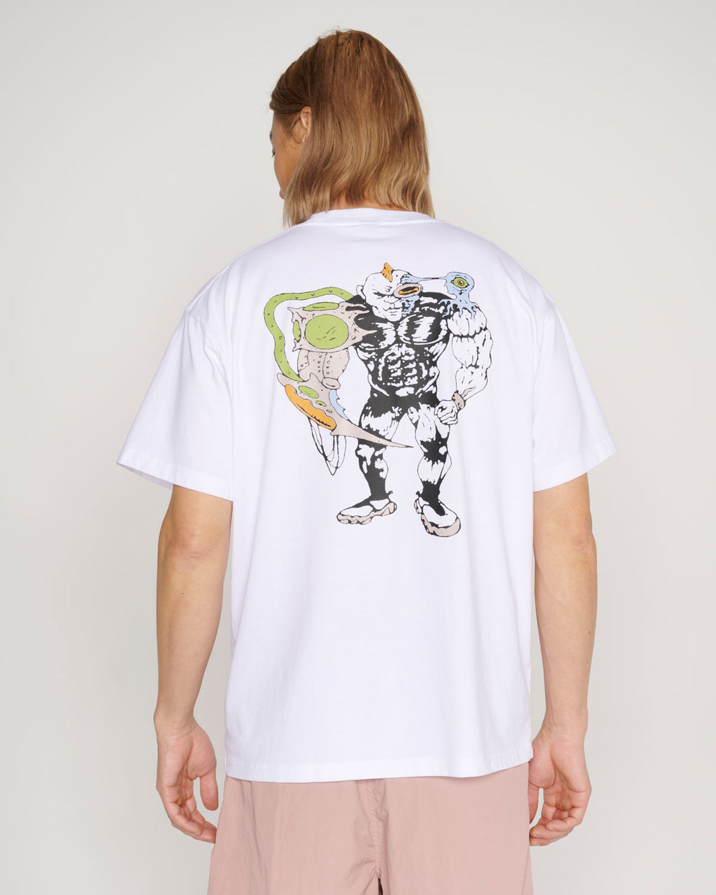 Bio Organic Mutator T-shirt - White – Brain Dead