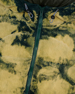 Bleach Dyed Dimension Puffer Jacket - Olive 5