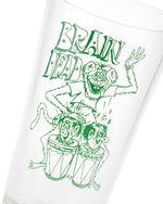 Bongo Brain Pint Glass - Clear 2