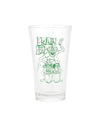 Bongo Brain Pint Glass - Clear