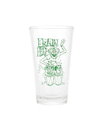 Bongo Brain Pint Glass - Clear 1