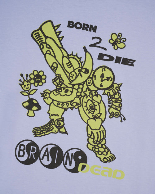 Born 2 Die T-shirt - Periwinkle 2