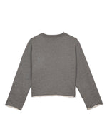 Boxy French Terry Sweatshirt - Heather Grey 5