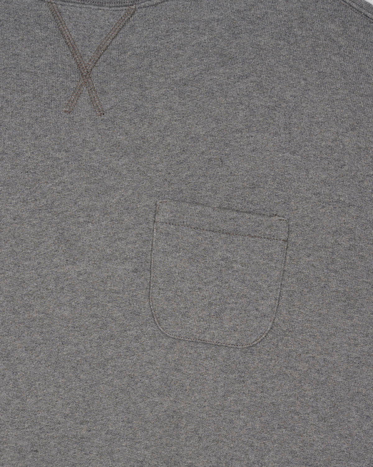 Boxy French Terry Sweatshirt - Heather Grey 3