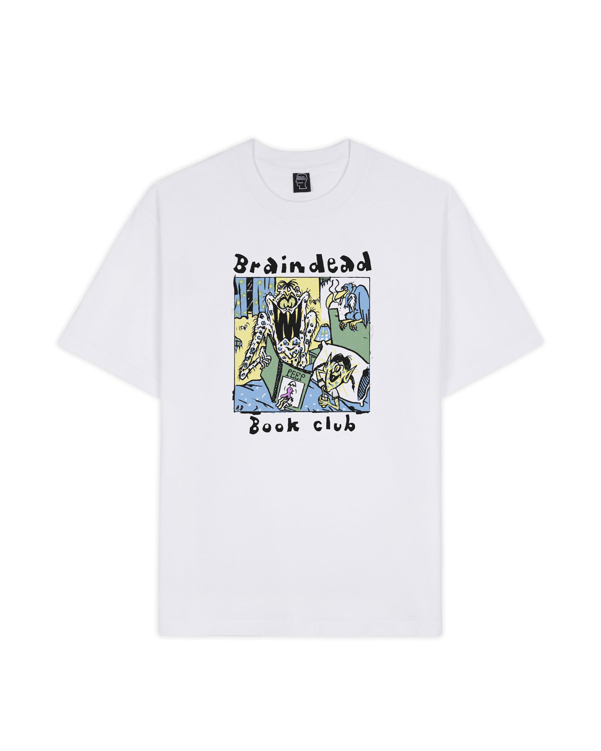 Brain Dead Book Club T-shirt - White' 1