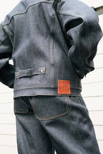 Brain Dead x A.P.C. Selvedge Trucker Jacket - Indigo 8