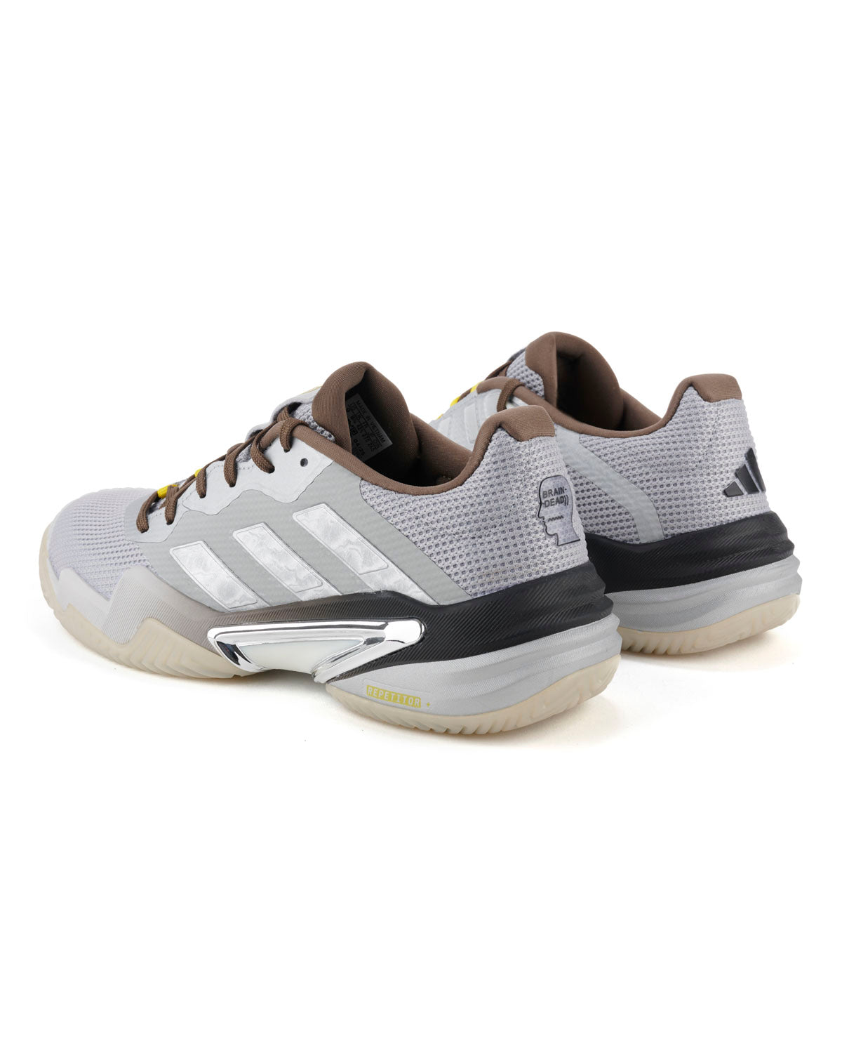 Brain Dead x adidas Barricade 13 - Silver 4