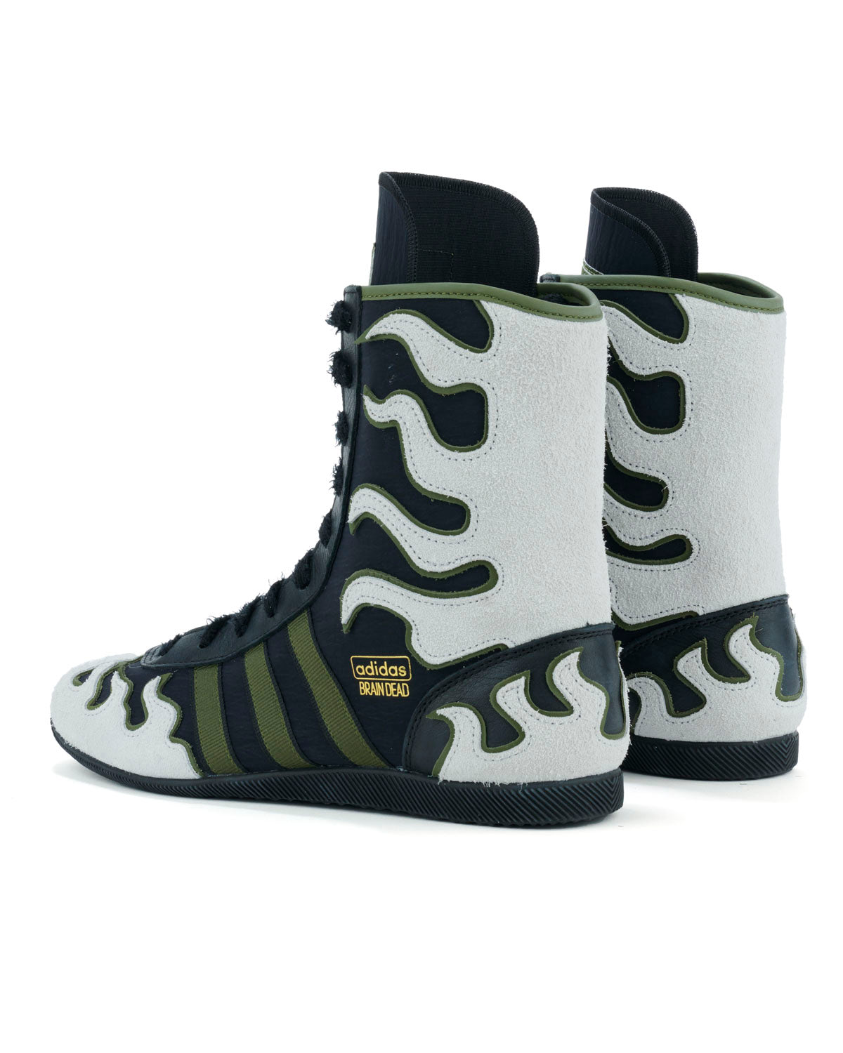 Brain Dead x Adidas Japan Hi - Black/Green 5