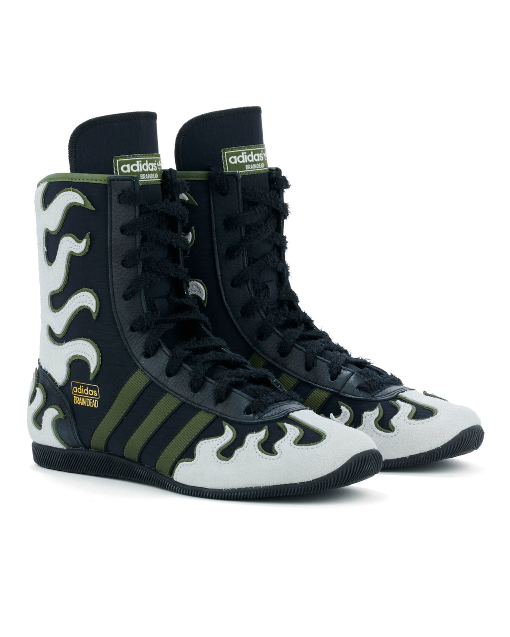 Brain Dead x Adidas Japan Hi - Black/Green 2