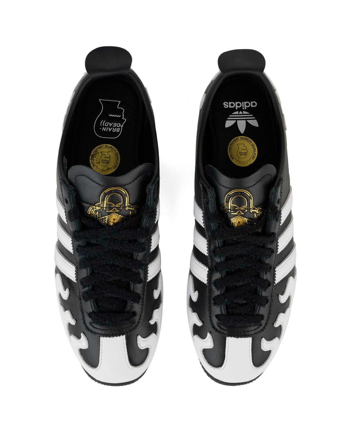 Brain Dead x Adidas Brody King Japan Lo - Black/White 3