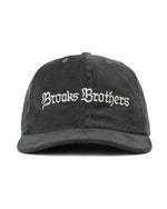 Brooks Brothers California 6 Panel Corduroy Hat - Forest Green 1
