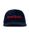 Brooks Brothers California 6 Panel Corduroy Hat - Navy