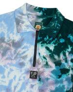 Dyed Short Sleeve Boxed Pique Polo - Green Smoke 3