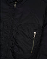 Embroidered 3D Flight Jacket - Black 2