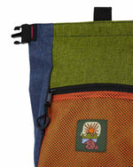 Large Brain Dead Equipment Chalk Bag - Green Multi 4