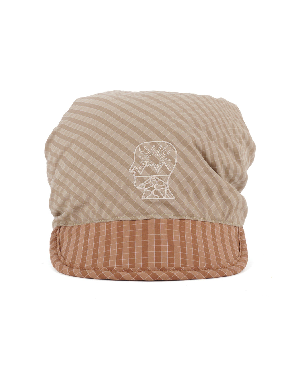 Brain Dead Equipment Two Tone Bandana Hat - Brown