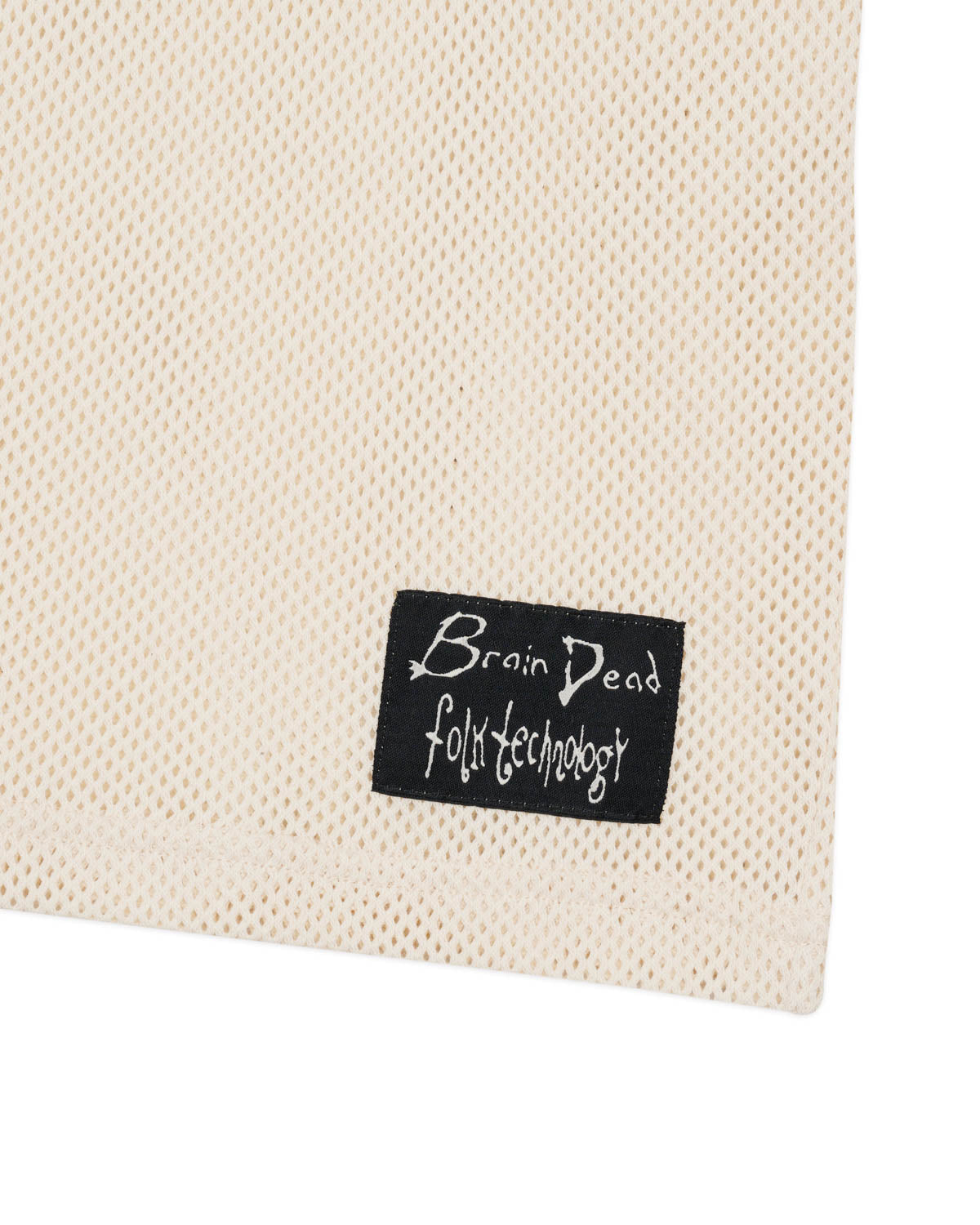 Folk Technology Mesh T-shirt - Cement 2