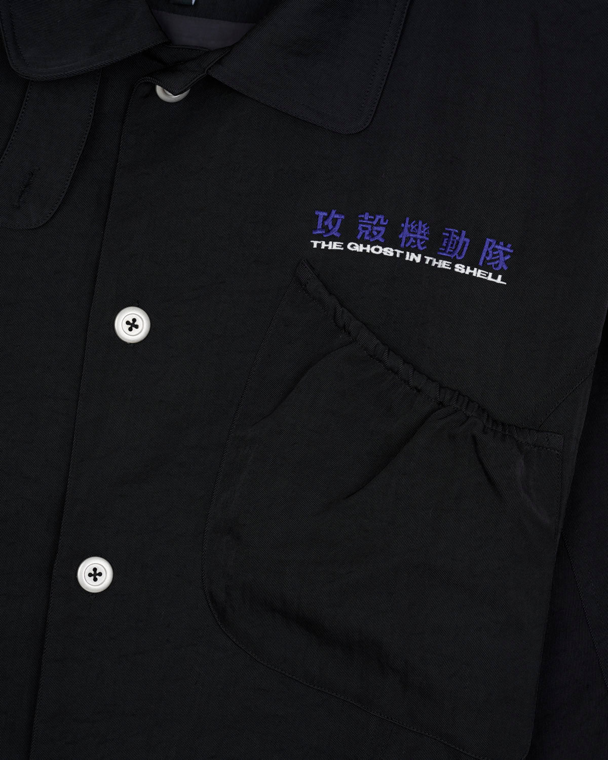 Brain Dead x Ghost In The Shell Titan Bomber Jacket - Black