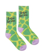 Brain Dead x Mountain Dew Psycho Disc Jam Socks - Green Multi 2