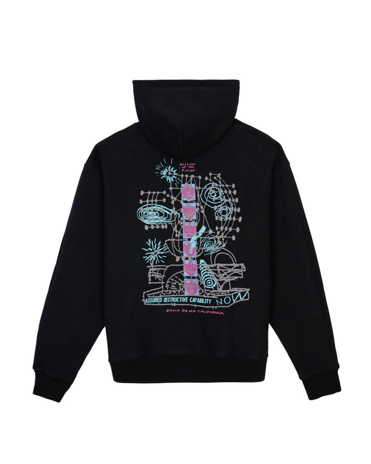 Your Brain Isn’t G*d – 14oz Black Hoodie Permanent Universe Hoodie - Black – Brain Dead