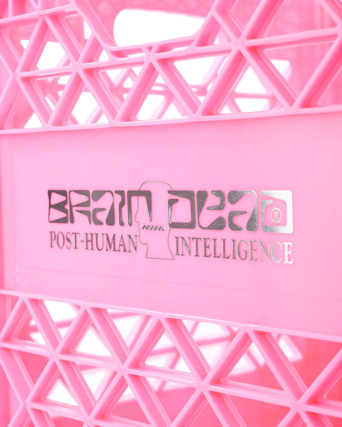 Brain Dead Record Crate - Pink 3
